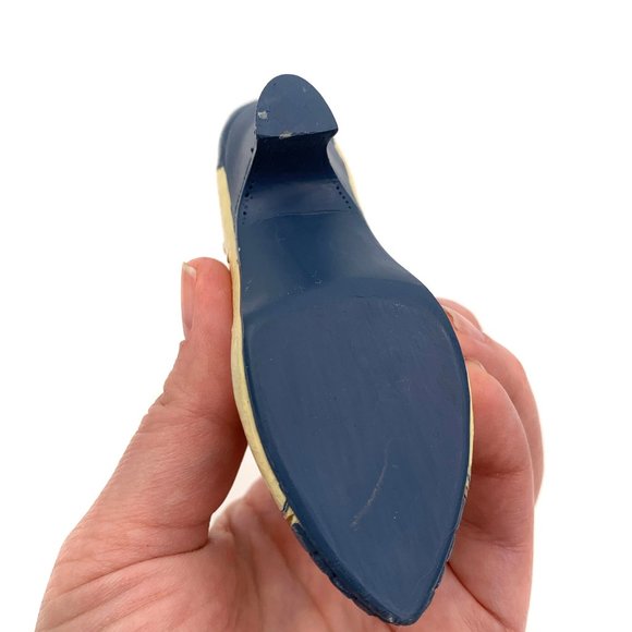 Cute Collectible Mini High Heel Decorative Victorian Shoes - 3.5 inches - Picture 6 of 6